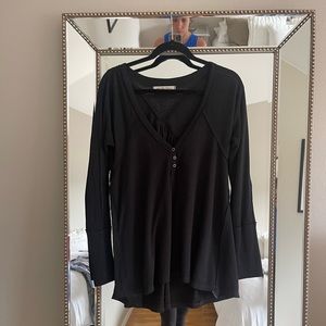 Free people black tunic staple